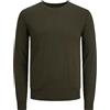 JACK & JONES Knitted Pullover Plain Knitted Pullover