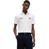 Tommy Hilfiger Uomo Maglietta Polo Maniche Corte US SailGP Replica Regular Fit, Bianco (White), XS