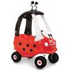 Little Tikes, Coccinella Cozy Coupe Gioco Cavalcabile con Clacson che Funziona Davvero, Interruttore di Accensione a Scatto e Tappo del Serbatoio, Esclusivo Amazon