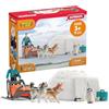 SCHLEICH 42558 Spedizione Antartide, da 3 Anni, Wild Life - Playset, 19 Pezzi