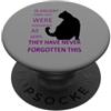 Funny Cat Quote Tees & Amusing Feline Gi Nei tempi antichi i gatti erano adorati come dei v7 PopSockets PopGrip Adesivo