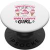 Birthday Girl Ice Cream Family Nonna Del Compleanno Ragazza Gelato Festa PopSockets PopGrip Adesivo