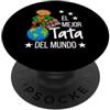 Funny Mexican Designs for Abuelos Funny Mexican Grandpa Design - El Mejor Tata del Mundo PopSockets PopGrip Adesivo