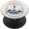 Faith Based Bible Verse Apparel Faro cristiano Acque profonde Fede Incoraggiamento PopSockets PopGrip Adesivo