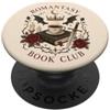 Romantic Fantasy Readers Romantasy Book Dark Romance Reader Gothic Roses Luna Corona Estetica PopSockets PopGrip Adesivo