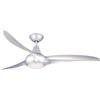 Bastilipo - Capri Titanio LED - Ventilatore da soffitto LED con telecomando.