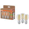 OSRAM Lampada LED Classica forma lampadina A100 7,2W 4000K trasparente E27