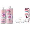 Generico SET INCANTO Profumo per Bucato 500 ml + Detergente Lavatrice 1000 ml + 3 sfere Lana