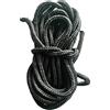 WZMYDBD Rete Ombreggiante Vela Ombreggiante Antistrappo Antivento con Protezione UV con Kit di Fissaggio per Esterno, Serra, Balcone, Giardino, Verde (5M corda)