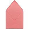 Glüxx-Agent - 25 buste da lettera rosa - quadrate 14 x 14 cm - chiusura a umido - aletta a punta - ideali per Natale, matrimoni e inviti