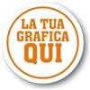 Kartoflak 100 Etichette Personalizzate a Colori con Logo - Chiudi Busta per Negozi, Bomboniere, Packaging, Barattoli, Scuol - Carica Immagine, Testo QUI (Rotonda)