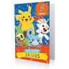 Danilo Promotions LTD Pokemon Ufficiale Biglietto di Compleanno Personalizzabile