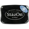 Tsukineko Stazon - Timbro con inchiostro, colore: nero