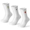 BISOUSOX Calze Divertenti Uomo in Cotone Calze da Sport Tennis Senza Cuciture Donna Correre Allenamento Giocare a Calcio Regali per Uomo 3 Paia 39-42/43-46