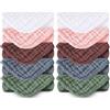 Koo-dib 10pz Mussole Neonato, Salviettine in Mussola per Neonati (30 x 30 cm) Quadrotti Cotone Neonato, Mussola Bambini, extra Morbidi, Asciugamano Regalo, per Babycare Neonato e Mamme