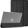 EasyAcc Custodia Cover Compatibile con iPad 9 Generazione/iPad 10.2 2021 2020 2019 / iPad 8. 7. Generazione, Posteriore Opaca Ultra Sottile Traslucida con Funzione Auto Wake Up/Sleep, Nero