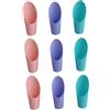 iplusmile 9 Pezzi Paletta da Giardino in Plastico, Cucchiaio per Terriccio e Vaso, Adatto a Coltivazione e Diserbo per Fiori e Pacciamatura Colore Casuale