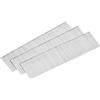 sourcing map 1000 chiodi senza testa calibro 18, lunghezza 3,8 cm, finitura dritta, chiodi in acciaio al carbonio zincato, per la lavorazione del legno, argento blu
