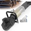 Generic Piegatrice elettrica idraulica per cemento armato 1800W Strumento di piegatura portatile per barre in acciaio e rame, piegatura veloce da 0 a 90 ° con guanti, piegatrice per tondo per cemento armato