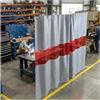 Generic Schermo a prova di fuoco della saldatura con la finestra di osservazione - divisione resistente alla fiamma dell'officina per sicurezza industriale