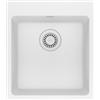 Franke Maris Centro MRG 610-39 FTL - 114.0740.121 Lavello da Incasso Fragranite Monovasca 44 x 50 cm con Banco rubinetteria finitura Bianco