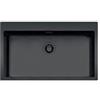 Apell PRONTA CONSEGNA - SPEDIZIONE IMMEDIATA Apell MEM76BP Lavello da Incasso Monovasca Vasca Sopratotp 760 x 505 mm Acciaio Inox finitura PVD Nero Metamorfosi
