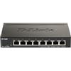 D-Link Easysmart Interruttore DGS 1100 08P - V2 - - Smart - 8 x 10/100/1000 (Po
