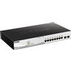 D-Link Web Smart DGS-1210-10MP - Switch - L2+ - Smart - 8 X 10/100/1000 (PoE+)