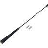 Sound Way Antenna autoradio 28 cm Sound-Way - antenna auto AM/FM/DAB con adattatori M5 e M6, alluminio e gomma, installazione facile