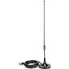 Retevis MR100 Antenna Magnetica Auto, Dual Band VHF/UHF, Supporto Magnetico Mobile, Antenna Auto SL16/PL259 Compatibile per RT95 RT98 RT90 RT73 RA25 Radio Auto Mobile (1 Pacchetto)