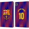 Head Case Designs Licenza Ufficiale FC Barcelona Lamine Yamal 2025/26 Giocatori Home Kit Custodia Portafoglio in Pelle Compatibile con Apple iPad PRO 11 M4/M5 2024/2025