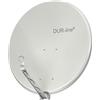 DUR-line Select - Parabola satellitare in alluminio, 75 cm/80 cm
