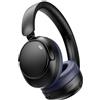 TIMU Cuffie Wireless Bluetooth 5.4 con Noise Cancelling, 6 EQ Modalità di Suono, Assistente Vocale, 120 Ore Di Riproduzione, Hi-Res audio, Bassi Potenti, Audio Lossless AUX, compatibili iOS e Android(Nero)
