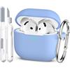 MHYALUDO Custodia compatibile con AirPods 4 Case, Custodia Airpods 4