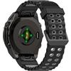 ZoRoll QuickFit 22mm Cinturino per Garmin Fenix 8 pro/8 47mm/7pro/7/6/5, Silicone Sportivo Cinturini per Garmin Tactix 8 /Quatix 8 47mm/Forerunner 970/965/955/Approach S70/Descent - NerastroGrigio