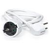 PRENDELUZ Collegamento prolunga cavo bianco H05VV-F 3 x 1,5 mm 2 m, 3680 W, 16 A