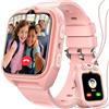 Blackview Smartwatch per Bambini, 1.75 Inch TFT Smartwatch Chiamate GPS 4G, Chat Vocale, Videochiamata, SOS, Gioco, Fotocamera, Calcolatrice, Contapassi, Sveglia, Batteria da 800 mAh