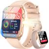 Blackview Smartwatch Uomo Donna, Effettua e Rispondi alle Chiamate,1,91'' Orologio Intelligente 100+ Modalità Sportive/Sonno/Cardiofrequenzimetro/SpO2/ Torcia per Android IOS