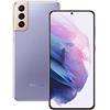 Samsung Smartphone Galaxy S21 5G, Display 6.2 Dynamic AMOLED 2X, 3 fotocamere posteriori, 256 GB, RAM 8GB, Batteria 4000mAh, Dual SIM + eSIM, (2021) [Versione Italiana], Viola (Phantom Violet)