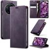 Azororo Cover per Xiaomi 17 Ultra 5G, Premium PU Pelle Custodia, Magnetica Carta Fessura Portafoglio Case, Flip Cavalletto Custodia per Xiaomi 17 Ultra - Viola