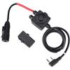 Tbest Adattatore PTT, PTT PTT Adattatore militare Push-to-talk per radio serie Cuffie auricolari Cuffie walkie talkie Z134- Ponte Per Basso Elettrico 5 Corde Nero