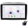 Keoaiob Android 14 Car Stereo Per F-iat Lancia Ypsilon 2006-2011 Con Wireless Carplay Gps Wifi, Radio Bluetooth Da 9 bluetooth Con Android Auto Mirror Link Fm/rds Eq+hd Camera+mic(Size:M100S)