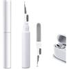 Kuataty Kit di Pulizia per Airpods Pro 1 2 3, Kuataty Multifunzione Penna con Spazzola Morbida per Pulire gli Auricolari Bluetooth, Compatibile per Pulisci Airpod, Huawei, Samsung, Auricolari MI