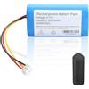 MXJFYY Batteria MXJFYY da 3,7 V 5600 mAh compatibile con l'altoparlante Bluetooth wireless Sonos Roam 111-00005 IP-038535-101, pacco batteria agli ioni di litio compatibile con il codice articolo 111-00005