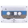 Generic Nastri vuoti per cassette vuote, per registrazione, nastro vuoto con 60 minuti di registrazione, nastro audio magnetico per registrazione, cassette (1 pezzo, bianco)