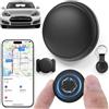 Lizoak Mini localizzatore GPS magnetico per auto, senza ABO e scheda SIM, Bluetooth con app per Android e iOS, localizzazione in tempo reale per auto, biciclette, bagagli, animali domestici, IPX6