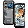 Blackview xplore 1 5G Rugged Smartphone Android 15, 48GB+512GB/2TB Telefono Robusto 20000mAh, 64MP+50MP AI Camera, 6.78 FHD+ Doppio Display, 5G Cellulari Resistente IP68, 4G/NFC/OTG/GPS/FM, Nero