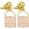 Generisch Hangboard per Arrampicata Portatile in Legno con Cordino