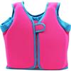 Generic Gilet da Nuoto per Bambini Giacca da Nuoto per Bambini Addestramento al Nuoto per Bambini Gilet per Bambini Ragazze e Ragazzi con Cinghie Regolabili Età 1-9 Anni, Rosa acceso, M