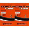 Continental 2 camere d'aria Continental Compact 16 da 16 pollici DV (32/47-305/349) DV 26 mm